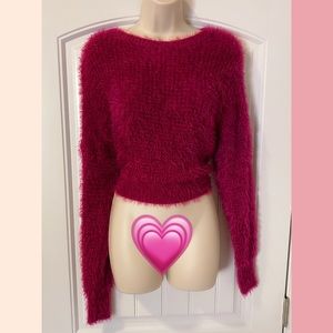 🆕💗Pink, Fuzzy Sweater💗